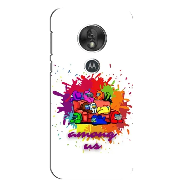 Чехол с принтом «Яркий АмонгАс» для Motorola MOTO G7 Play