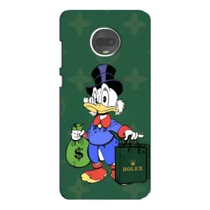 Чехли для Motorola MOTO G7 Plus - Скрудж МакДак Louis Vuitton (PREMIUMPrint) (Богата Утка)