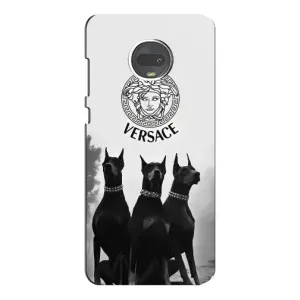 Чохли VERSACE для Моторола МОТО Г7 Плюс (PREMIUMPrint) (Доберман Версаче)