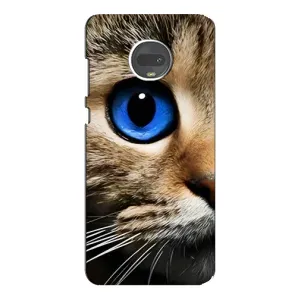 Чохли з Котиками для Motorola MOTO G7 Plus (VPrint) (Око кота)
