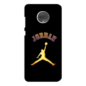 Чохли для Motorola MOTO G7 Plus - з картинкою JORDAN (AlphaPrint) (Jordan Gold)