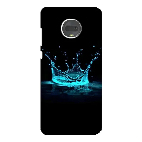 Чехол с принтом «Капля короны» для Motorola MOTO G7 Plus