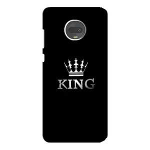 Чохол з Короною Моторола МОТО Г7 Плюс - (AlphaPrint) (KING)