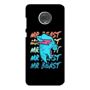 Чохли Містер Біст для Моторола МОТО Г7 Плюс (logo Mr beast)