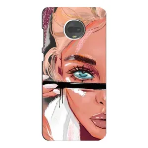 Чехол с печатью для Motorola MOTO G7 Plus - (Мода) (AlphaPrint)