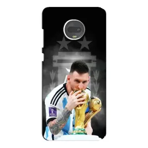 Чохли для Motorola MOTO G7 Plus (Leo чемпіон) (AlphaPrint) (Мессі Чемпіон)
