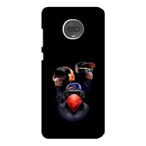 Чохол з Мавпами Motorola MOTO G7 Plus - (AlphaPrint)