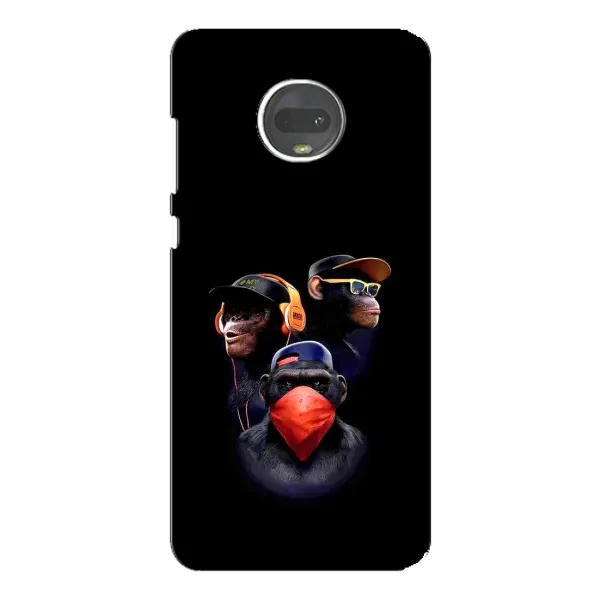 Чехол с принтом «Три обезьяны» для Motorola MOTO G7 Plus Чехол с принтом «Три обезьяны» для Motorola MOTO G7 Plus