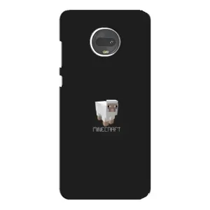 Чохол Майнкрафт на Motorola MOTO G7 Plus (AlphaPrint) Minecraft (Овечка Майнкрафт)