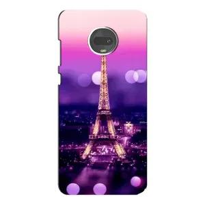 Чехол Эйфелева Башня для Motorola MOTO G7 Plus - (AlphaPrint)