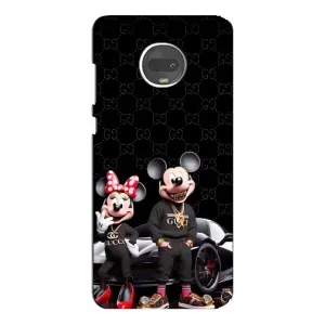 Чохол Disney Mouse Motorola MOTO G7 Plus (PREMIUMPrint) (Родина Маусів)