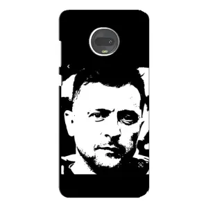 Чохол для Motorola MOTO G7 Plus (AlphaPrint - с принтом Зеленського) (Зеленский АРТ)
