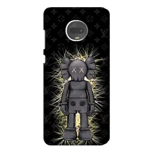 Чохли для Motorola MOTO G7 - Bearbrick Louis Vuitton (PREMIUMPrint) (Bearbrick LV)