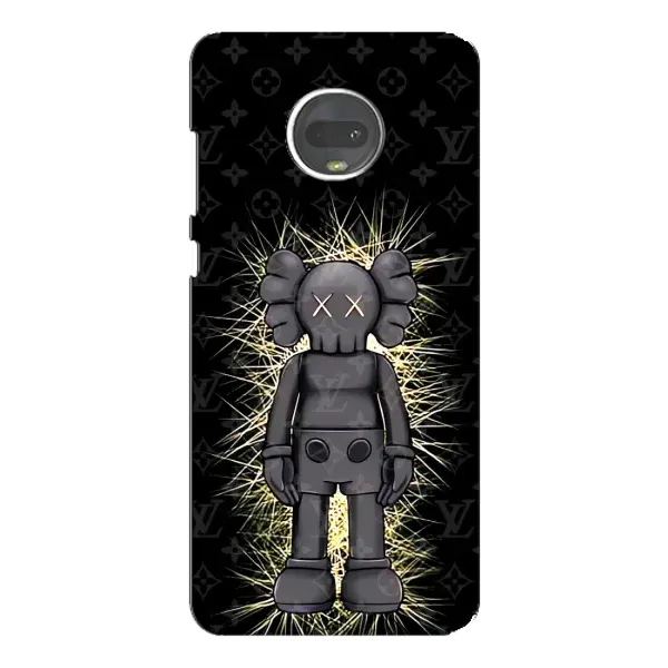 Чехол с принтом «Bearbrick LV» для Motorola MOTO G7