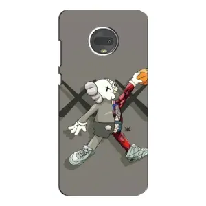 Чохли для Motorola MOTO G7 - Bearbrick Louis Vuitton (PREMIUMPrint) (Беарбрік Джордан)