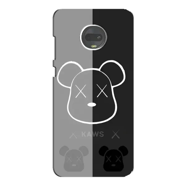 Чехол с принтом «БеарБрик глаза» для Motorola MOTO G7