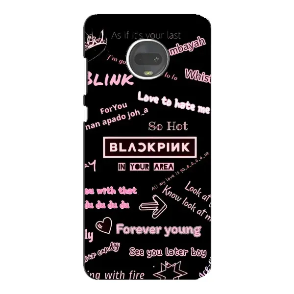 Чохол з принтом «BLACKPINK» для Motorola MOTO G7