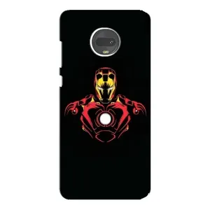 Чехлы с героями Марвел Motorola MOTO G7 (VPrint) (Человек железный)