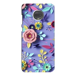 Чохли з квітами для Motorola MOTO G7 (VPrint) (Дизайн квітів)