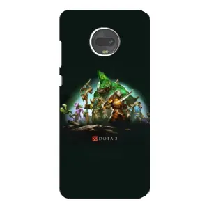 Чехлы с тематикой Киберспорт для Motorola MOTO G7 (VPrint) (DOTA 2)