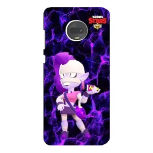 Чехлы Brawl Stars для Motorola MOTO G7 (AlphaPrint) (Эмз Бравл Старс)