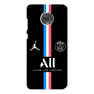 Чехлы PSG для Motorola MOTO G7 (AlphaPrint) (футболка ПСЖ)
