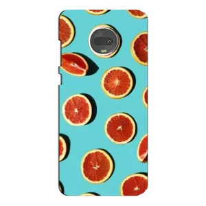 Чохли з фруктами для Motorola MOTO G7 (VPrint) (Грейпфрут)