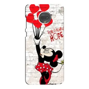 Чохол Disney Mouse Motorola MOTO G7 (PREMIUMPrint) (Heart Minni)