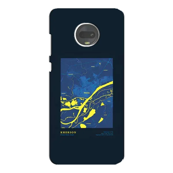 Чехол с принтом «Херсон» для Motorola MOTO G7