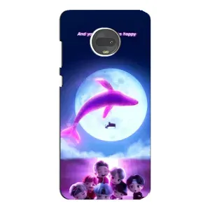 Чехлы BTS для Motorola MOTO G7 (AlphaPrint) (КИТ BTS)