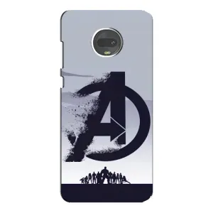 Чехлы с героями Марвел Motorola MOTO G7 (VPrint) (Команда А)