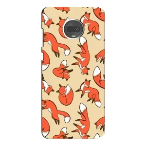 Чохли з картинкою Лисичка для Motorola MOTO G7 (VPrint) (Лисички)