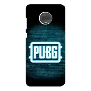 Чеjхол PUBG для Моторола МОТО Ж7 (AlphaPrint) (Лого PUBG)