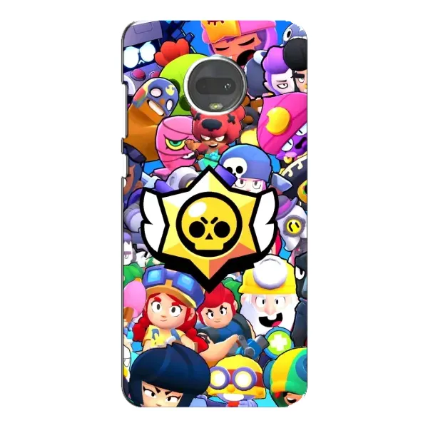Чехол с принтом «Лого Brawl Stars» для Motorola MOTO G7