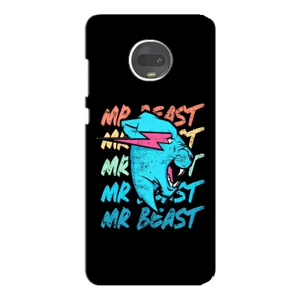 Чохол з принтом «logo Mr beast» для Motorola MOTO G7
