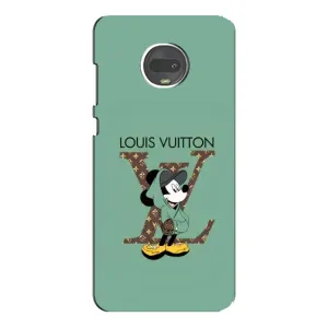 Чохли Луі Вітон для Motorola MOTO G7 (AlphaPrint - LOUIS VUITTON) (Міккі Маус LV)