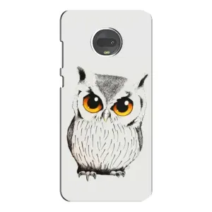 Чохол з пташками на Motorola MOTO G7 (VPrint) (Мила Сова)