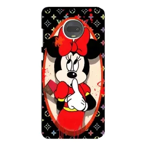 Чохол Disney Mouse Motorola MOTO G7 (PREMIUMPrint) (Мінні Маус ЛВ)