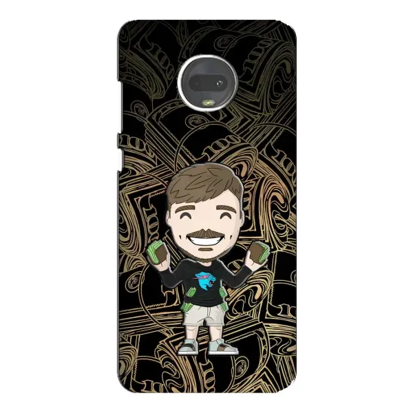 Чохол з принтом «Mister Beast» для Motorola MOTO G7