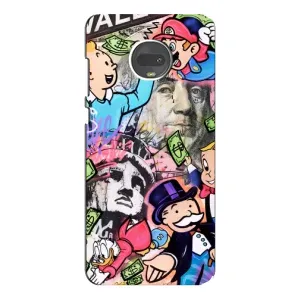 Чохли з крутими принтами для Motorola MOTO G7 - (PREMIUMPrint) (Monopoly man)