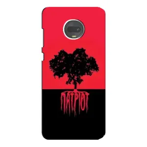 Украинские Чехлы для Motorola MOTO G7 с картинкой УПА (AlphaPrint) (Патріот)
