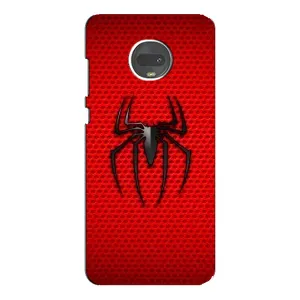 Чехол с человеком пауком для Motorola MOTO G7 - (AlphaPrint) (Паук Марвел)