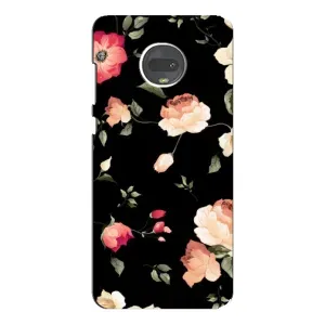 Чохли з квітами для Motorola MOTO G7 (VPrint) (Трояндочки)