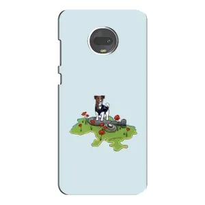 Чохли з картинкою собаки Патрон для Motorola MOTO G7 (AlphaPrint) (Сапер Пес)