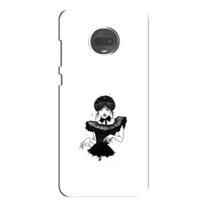 Чохли Венсдей на Motorola MOTO G7 Уенсдей (AlphaPrint) (танець Венздей)