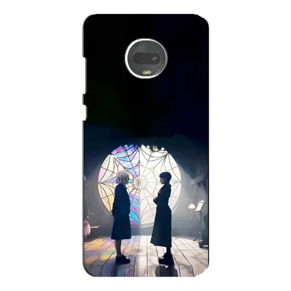 Чохол з принтом «Венздей та Інід» для Motorola MOTO G7
