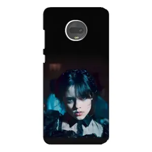 Чохли Венсдей на Motorola MOTO G7 Уенсдей (AlphaPrint) (погляд Венздей)