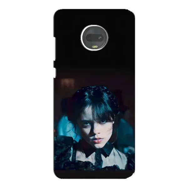Чохол з принтом «погляд Венздей» для Motorola MOTO G7