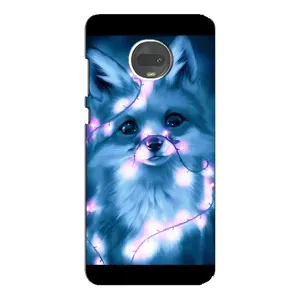 Чохли з картинкою Лисичка для Motorola MOTO G7 (VPrint) (Яскрава лисичка)