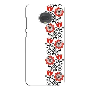 Чохол для Патріота України Motorola MOTO G7 - (AlphaPrint) (Яскрава вишиванка)